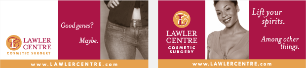 Lawler Centre for Cosmetic Surgery Billboard Campaign Development