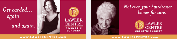 Lawler Centre for Cosmetic Surgery Billboard Campaign Development