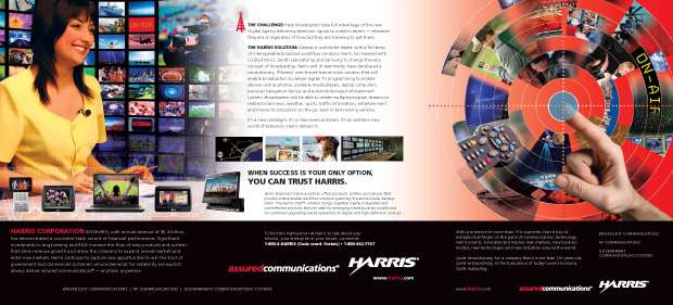 Harris Forbes Direct Outreach Design - Digital Broadcast Spread