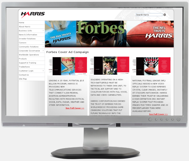 Harris Forbes Campaign Webpage