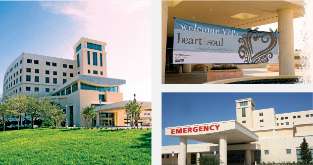 Signage Design / Facility Launch - Health First Heart Center 